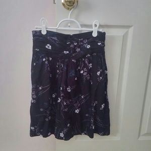 Dark blue skirt